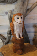 Chainsaw Carved Barn Owl